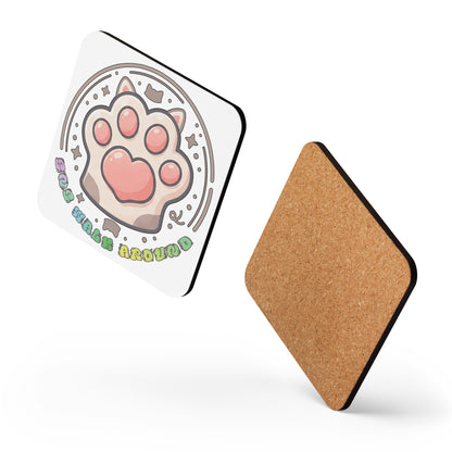 SNS WALK AROUND Cork Coaster